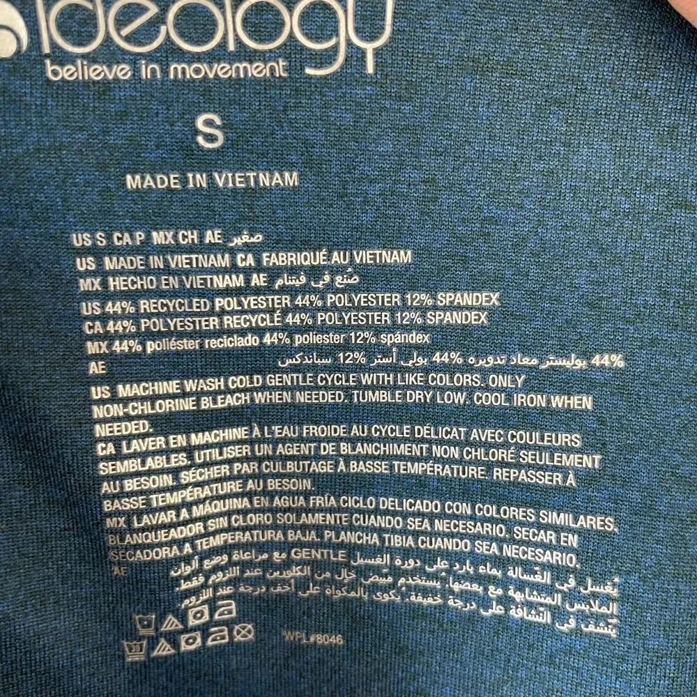 NWT Ideology Legging Shorts Size S